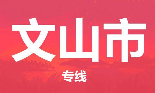 吕巷镇到文山市物流公司-吕巷镇至文山市专线-大型配送