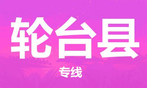 吕巷镇到轮台县物流公司-吕巷镇至轮台县专线-大型配送