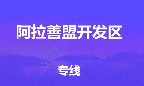 吕巷镇到阿拉善盟开发区物流-吕巷镇至阿拉善盟开发区货运专注一条路，做好每一步
