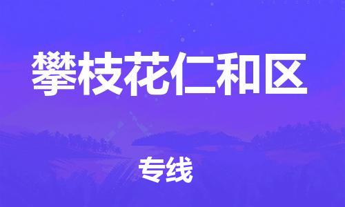 吕巷镇到攀枝花仁和区物流-吕巷镇至攀枝花仁和区货运专注一条路，做好每一步